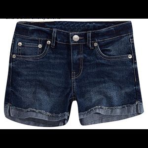 Girls Levi’s denim Shorty Shorts